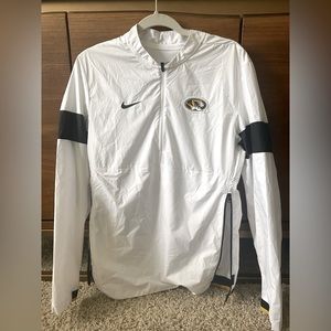 1/4 zip Nike Mizzou Windbreaker